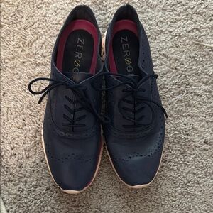 Casual Navy Blue Shoes. Worn once!